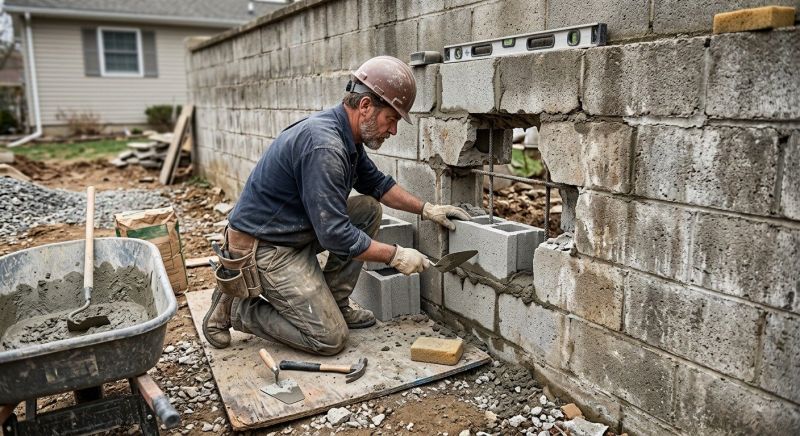 Block Wall Repair in Winter Park, FL