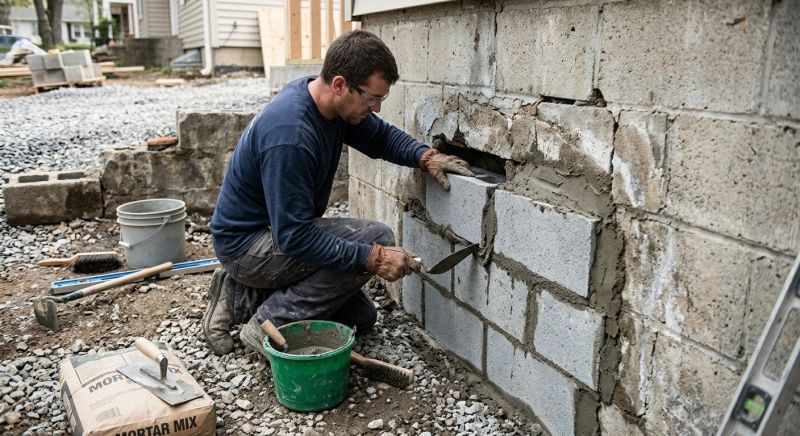 Block Wall Repair in Zellwood, FL