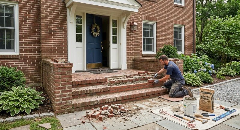 Brick Flatwork Repair in Orange City, FL
