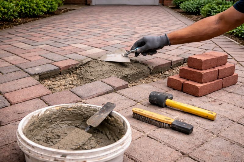 Brick Flatwork Repair in Sanford, FL