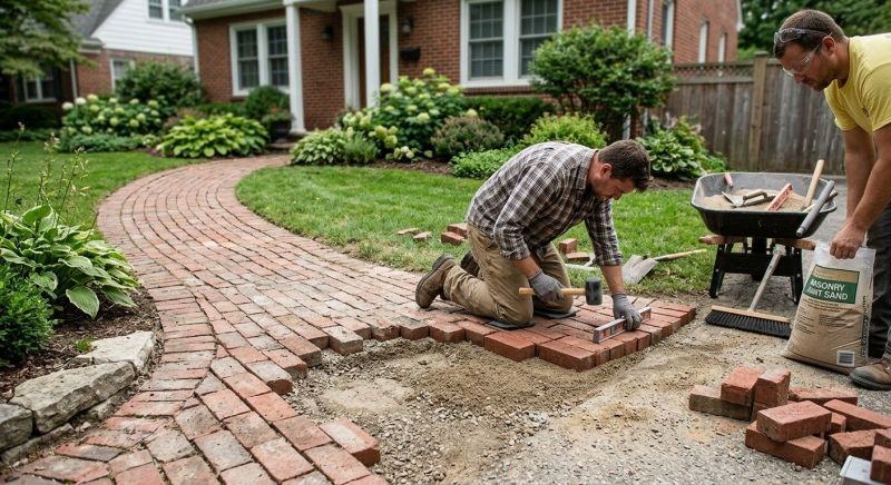Brick Flatwork Repair in Windermere, FL