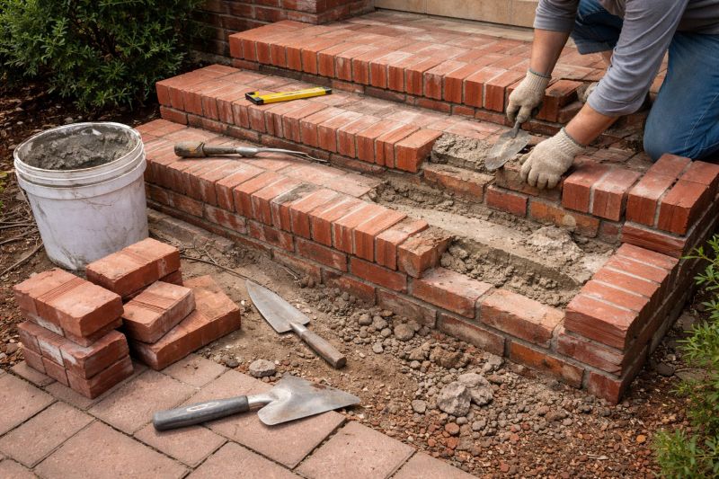 Brick Stairs Repair in Geneva, FL