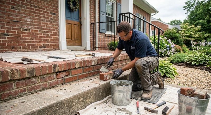 Brick Stairs Repair in Orange County, FL