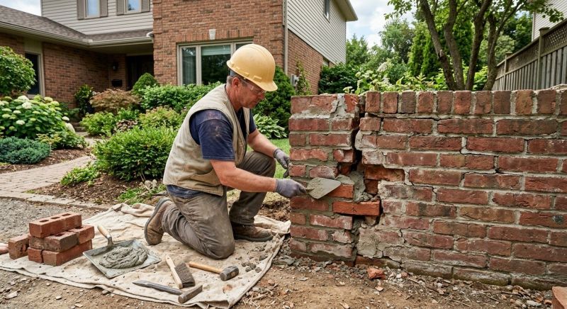 Brick Wall Repair in Debary, FL