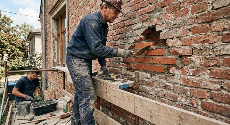 Brick Wall Repair in Titusville, FL