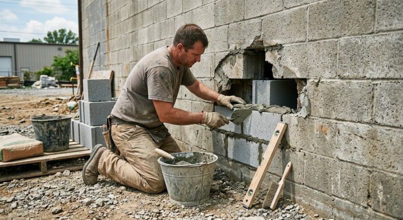 Concrete Block Repair in Orange County, FL