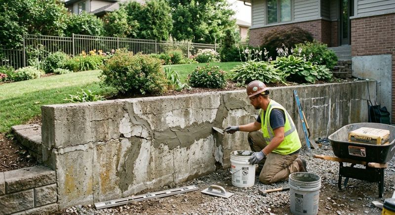 Retaining Wall Repair in Mims, FL