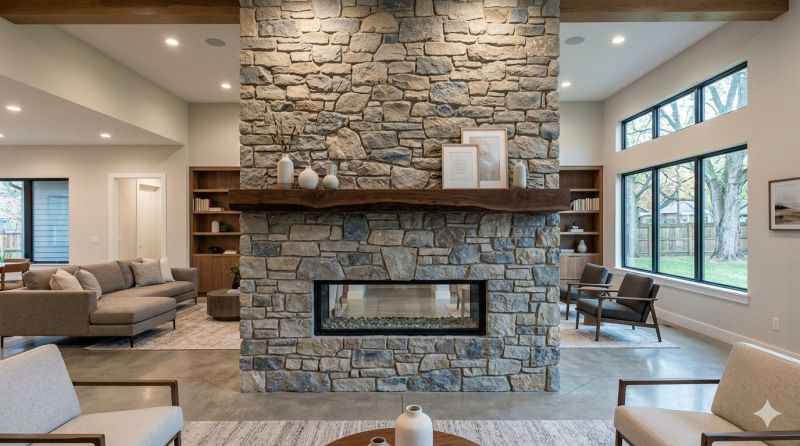 Stone Chimney Installation in Seminole County, FL