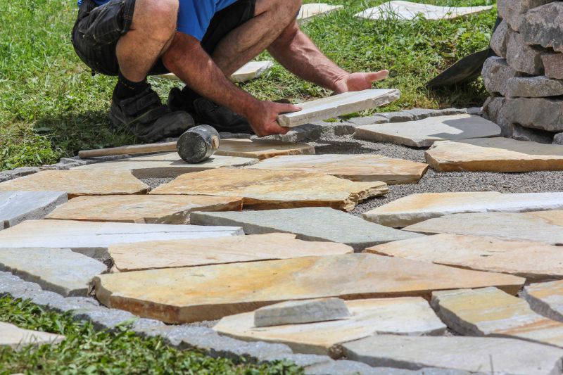 Stone Walkway Repair in Oviedo, FL