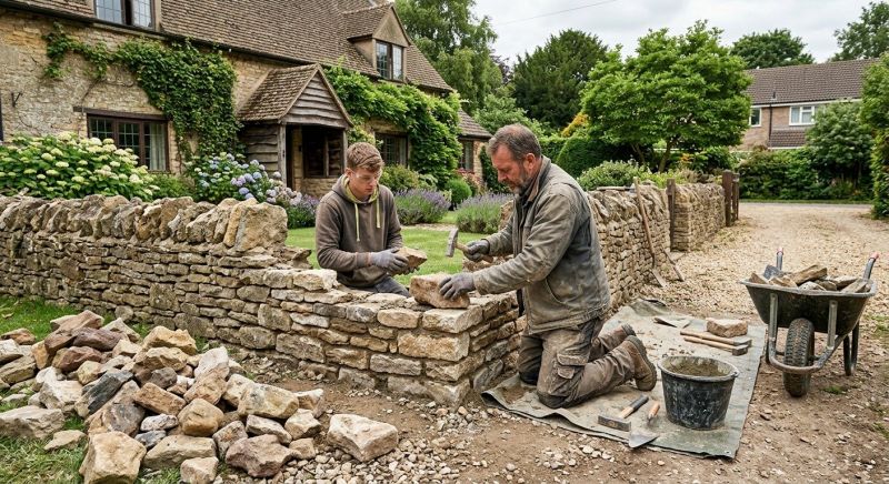 Stone Wall Repair in Debary, FL