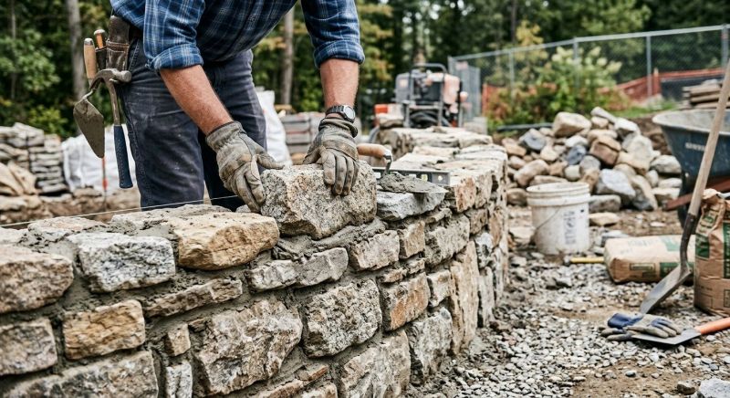 Stonework Installation in Oviedo, FL