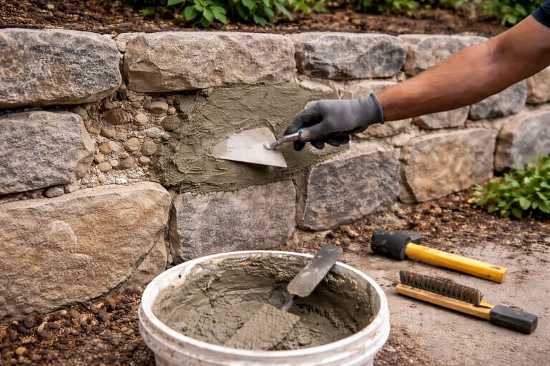 Stonework Repair in Winter Garden, FL